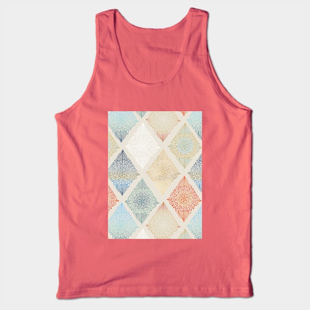 Boho Diamonds Tank Top by tangerinetane